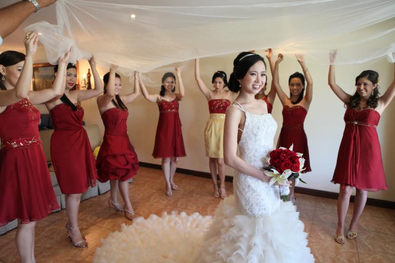 Nono Palmos, Gazel Fultz, Philippines Weddings, Fernbrook Gardens